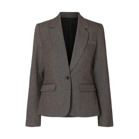 Selected SELECTED Blazers zwart gemêleerd