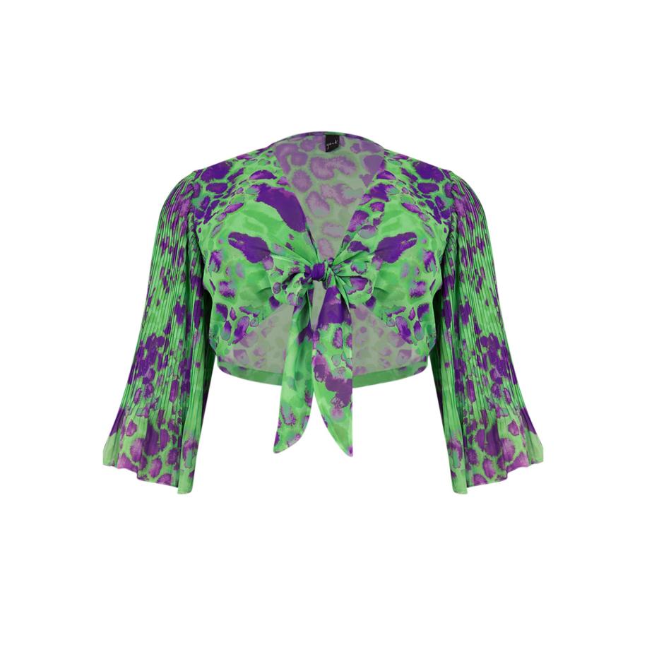 Yoek YOEK Bolero groen / lila -