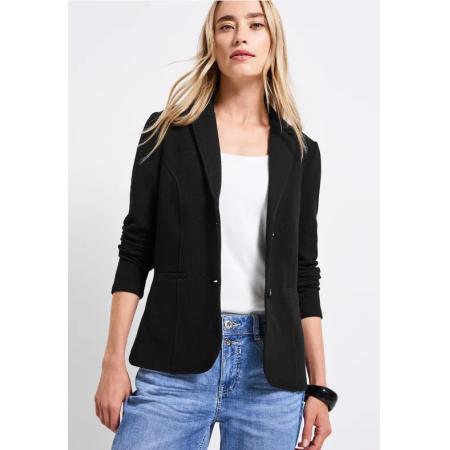 Street One Basis blazer met structuur