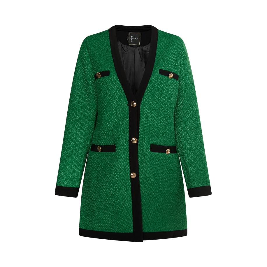 Faina faina Blazers goud / grasgroen / zwart -
