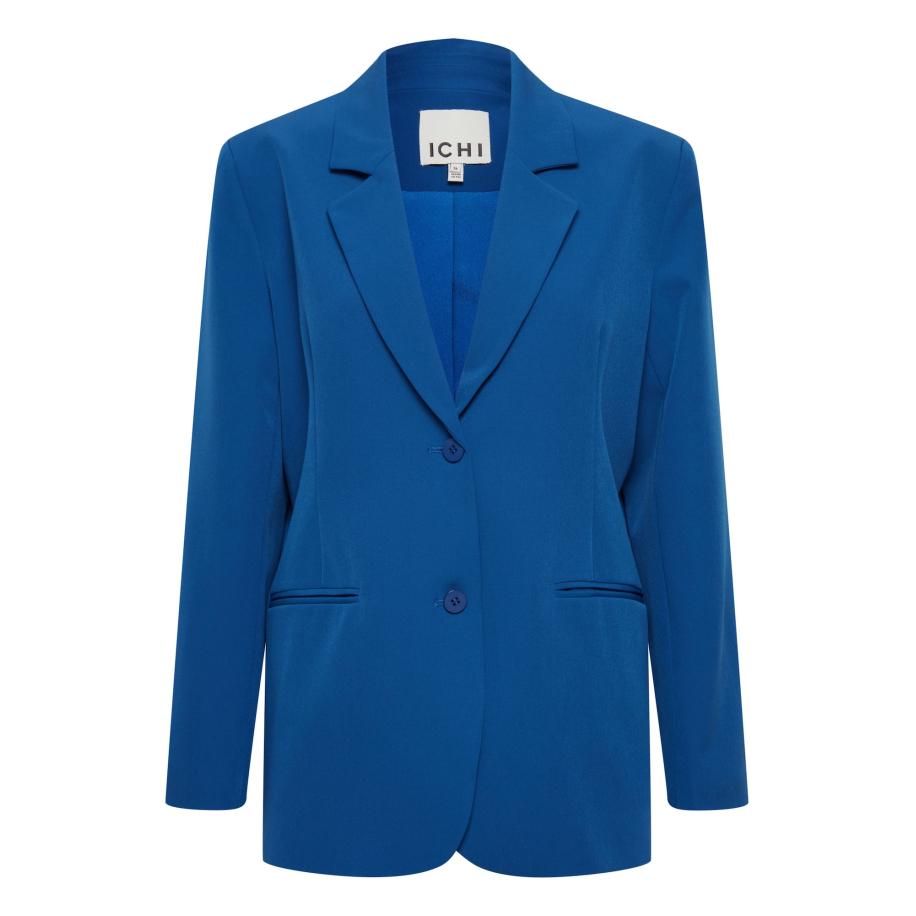 ICHI ICHI Blazers Lexi cyaan blauw -
