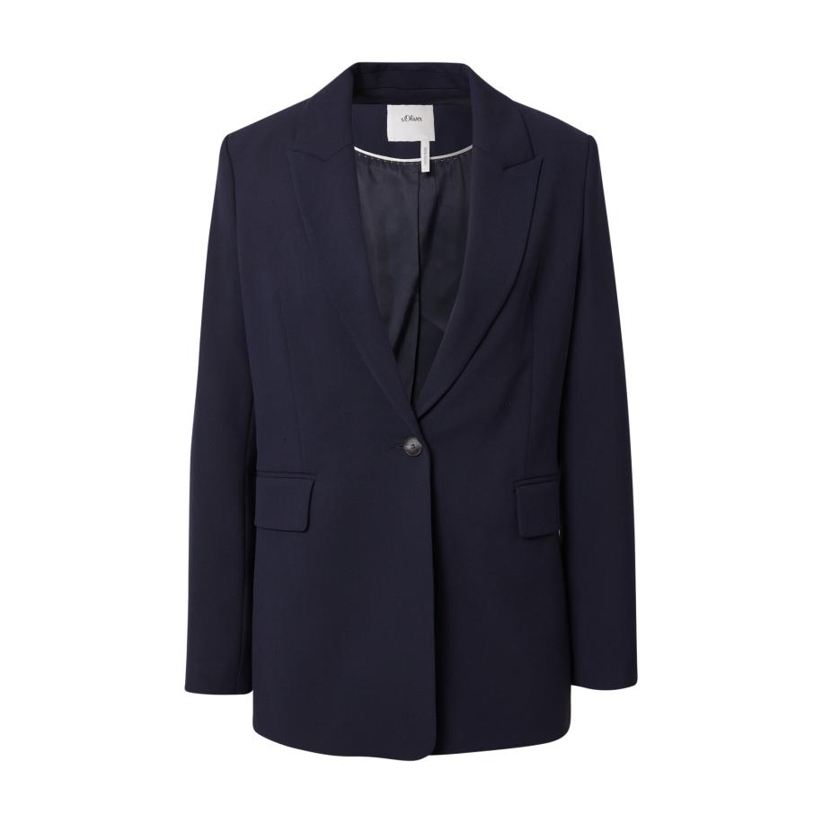 s.Oliver BLACK LABEL Blazers nachtblauw Blauw