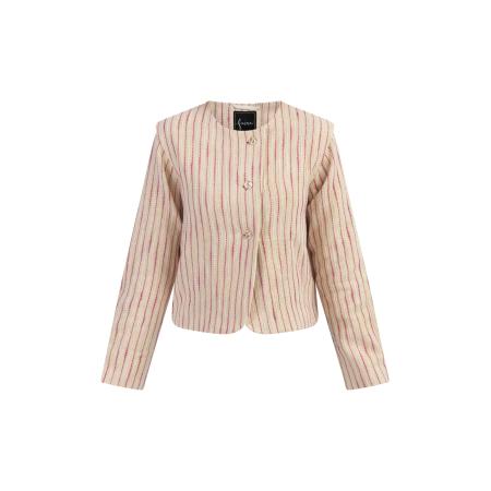 Faina faina Blazers beige / rosa / wit