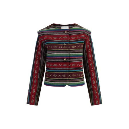 IZIA IZIA Blazers lichtblauw / groen / rood / zwart