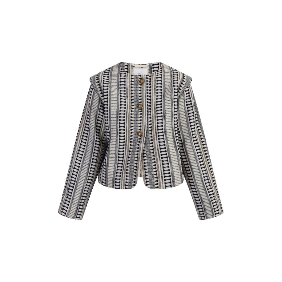 IZIA IZIA Blazers navy / goud / wolwit -