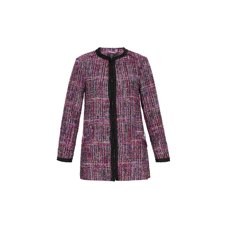 Faina faina Blazers lila / fuchsia / purper / zwart -