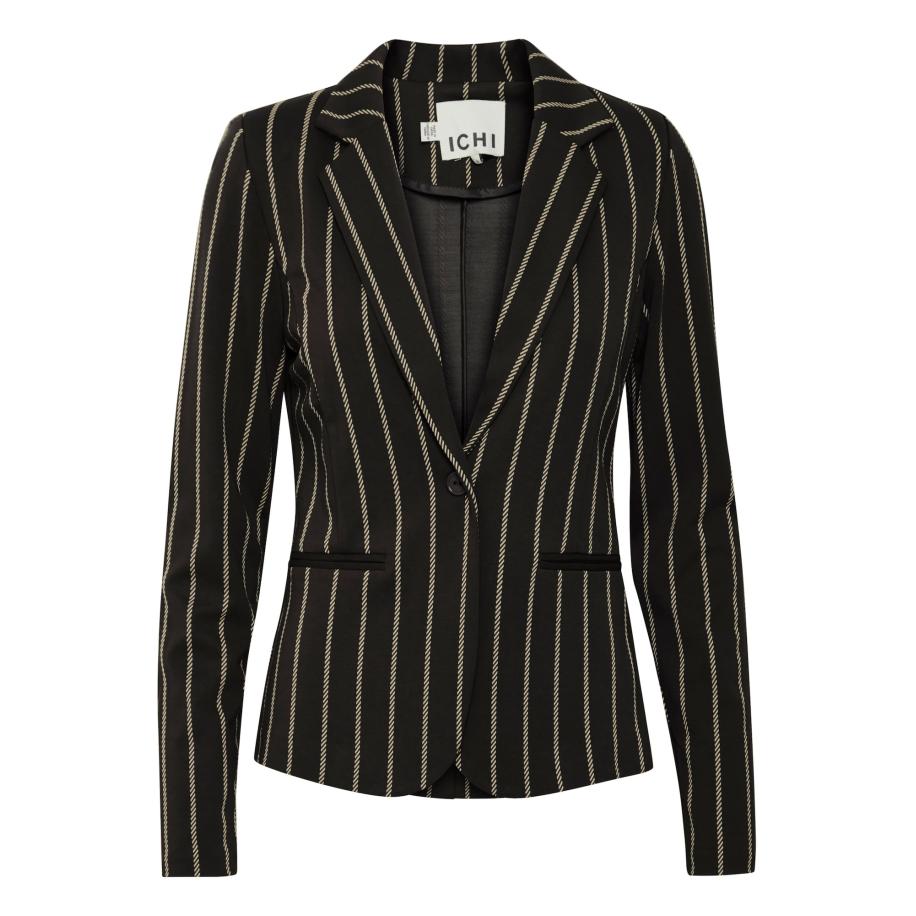 ICHI ICHI Blazers Ruti zwart / wit -