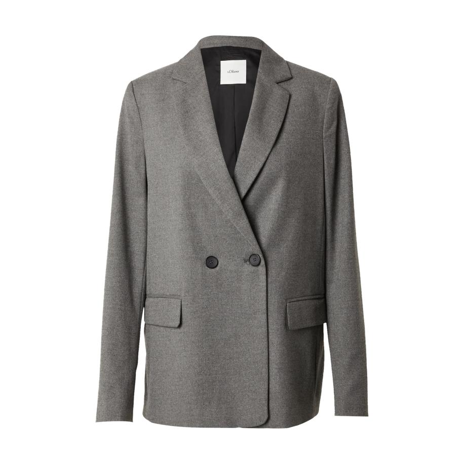 s.Oliver BLACK LABEL s.Oliver BLACK LABEL Blazers grijs gemêleerd -