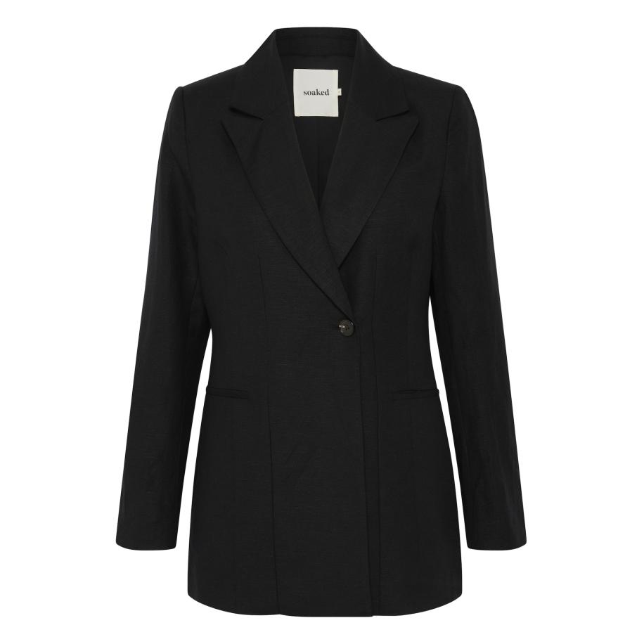 Soaked in Luxury SOAKED IN LUXURY Blazers Malia zwart -
