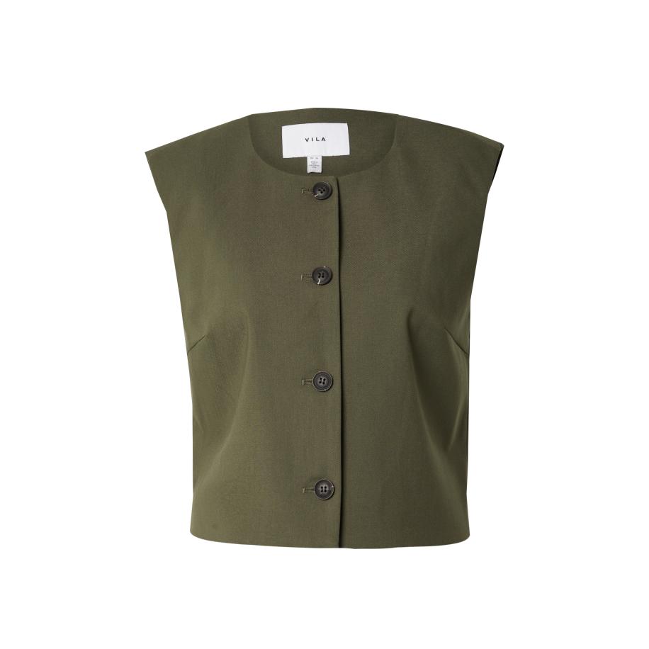 Vila VILA Gilet VICulda olijfgroen -