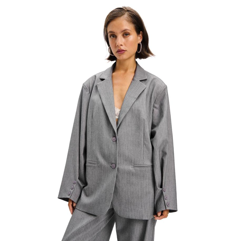 Refined Department Mikky Blazer Grijs