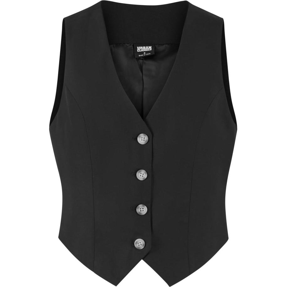 Urban Classics Urban Classics Gilet zwart -