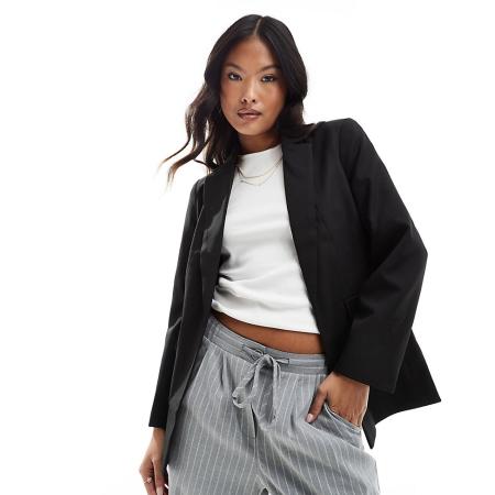 Miss Selfridge Petite Blazer in zwart
