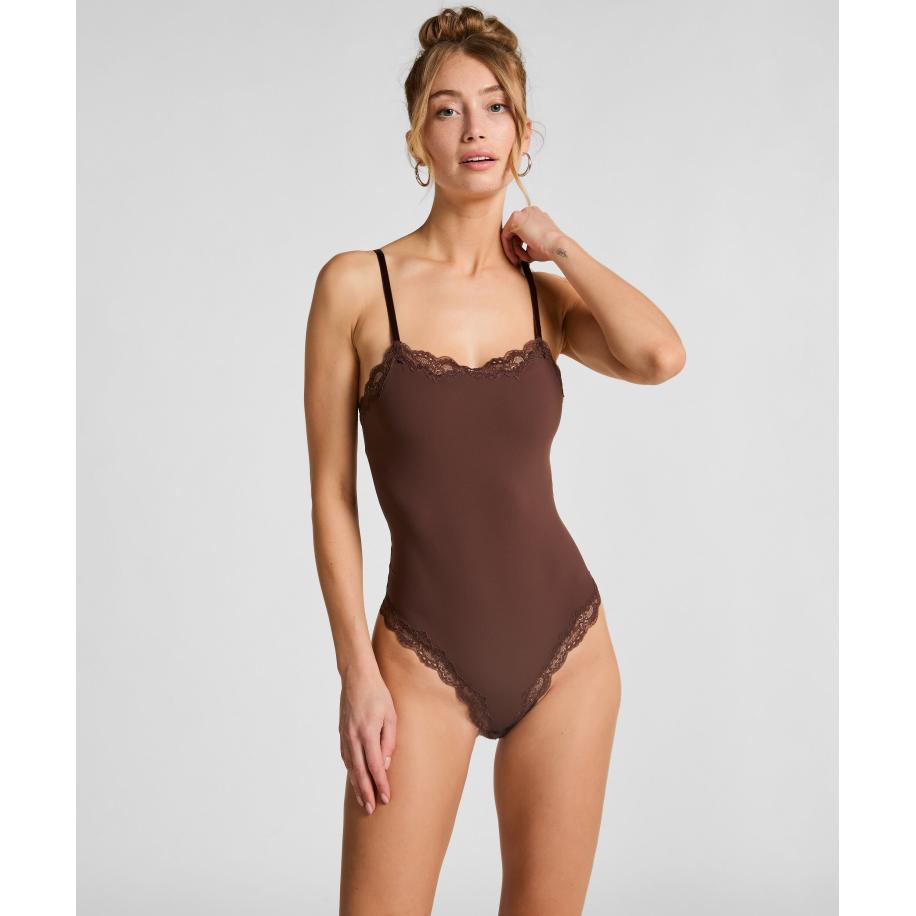 Hunkemöller Body Alissia Bruin Bruin