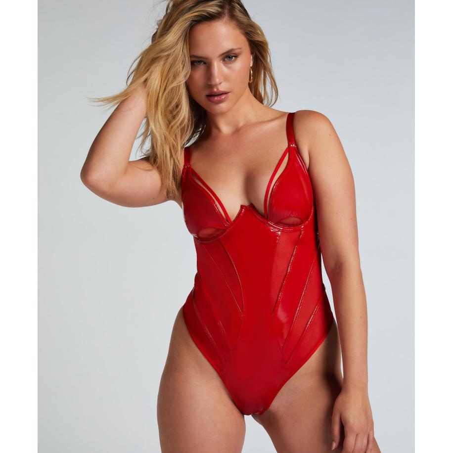 Hunkemöller Body Seductress Rood Rood