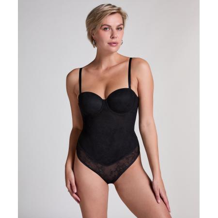 Hunkemöller Shaping Body Lace Zwart