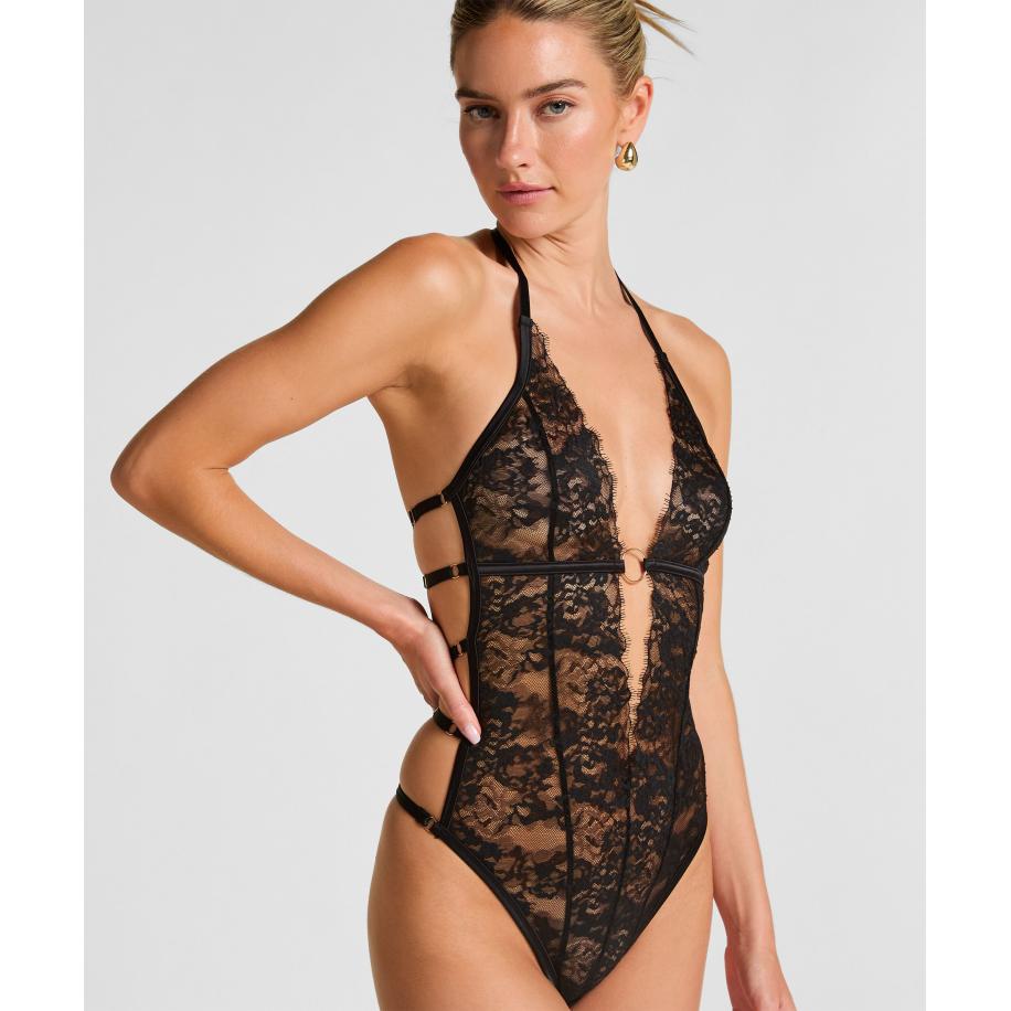 Hunkemöller Body Nienke Zwart Zwart