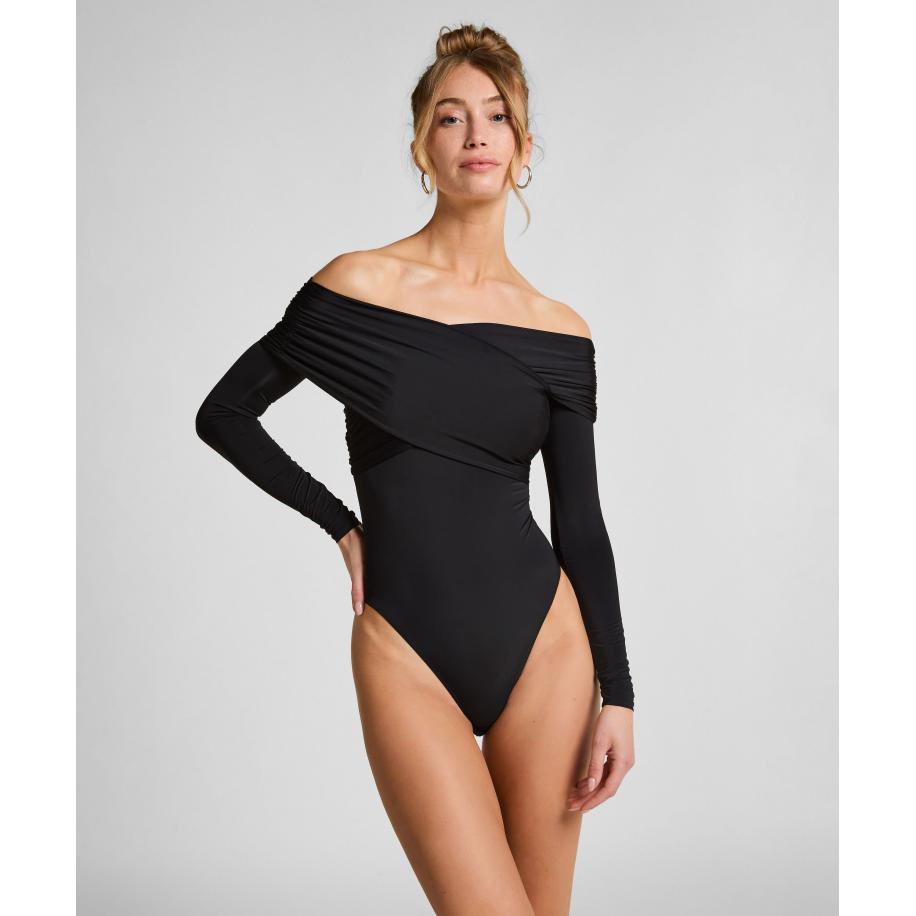 Hunkemöller Body Keisha Zwart Zwart