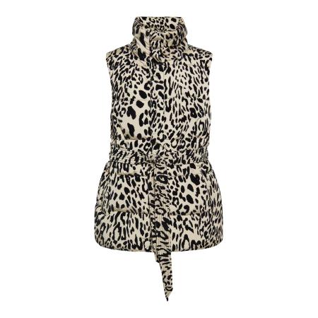 Faina faina Bodywarmer beige / zwart