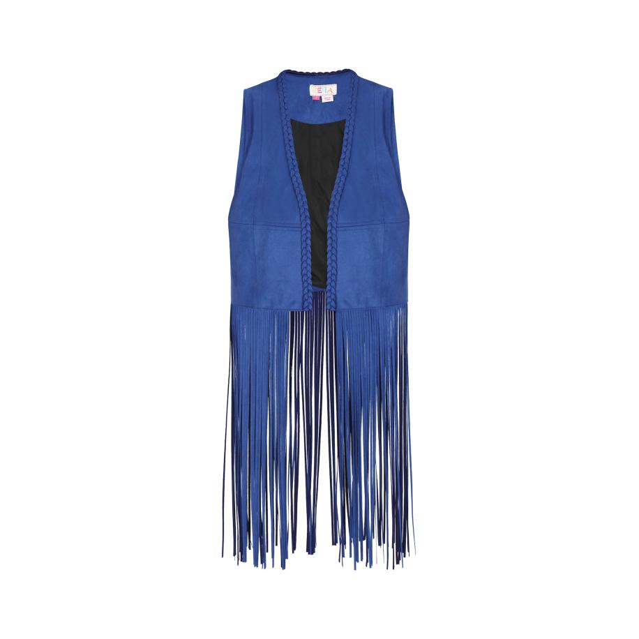 IZIA IZIA Bodywarmer blauw -