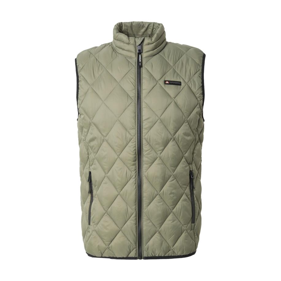 Superdry Bodywarmer FUJI LITE olijfgroen Groen