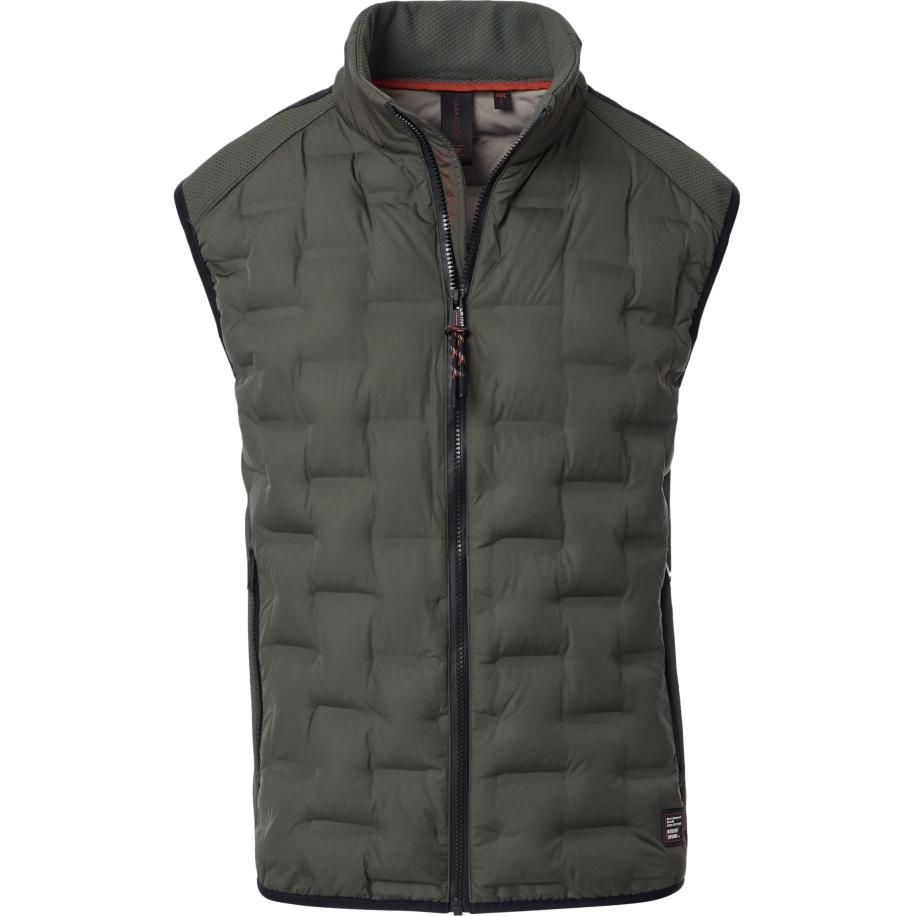 Casa Moda Outdoor vest groen, Effen Groen