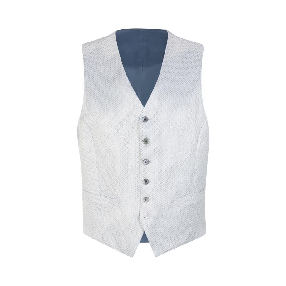 JOOP! JOOP! Bodywarmer Weazer lichtblauw / offwhite -