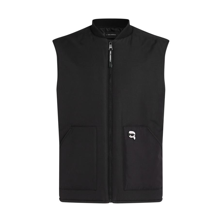 Karl Lagerfeld Karl Lagerfeld Bodywarmer Ikon zwart -