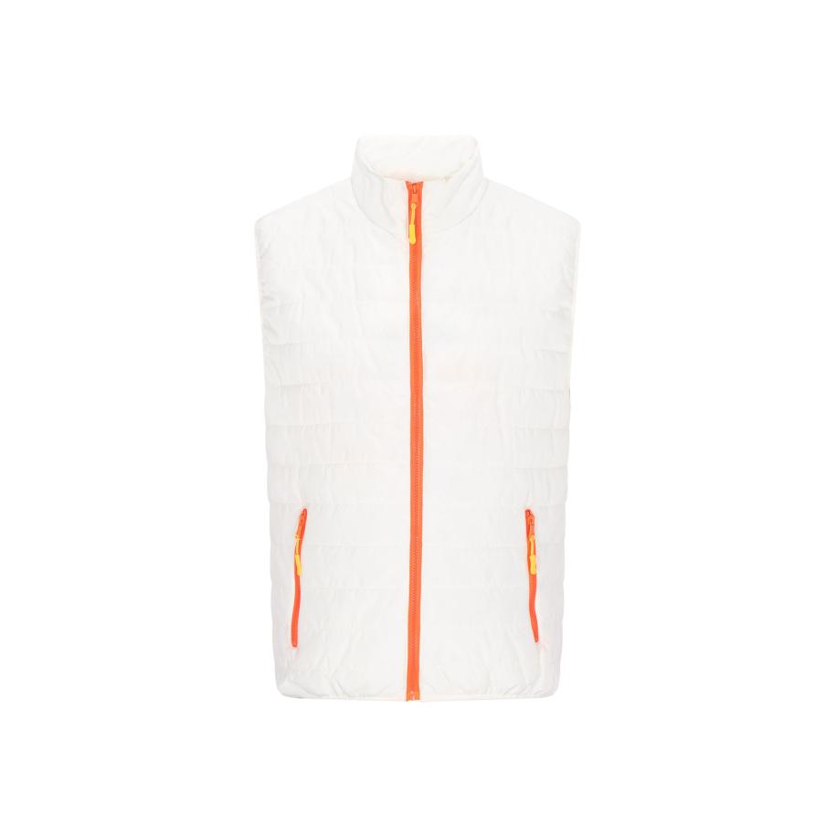 Mo ATHLSR Mo ATHLSR Bodywarmer donkeroranje / wit -
