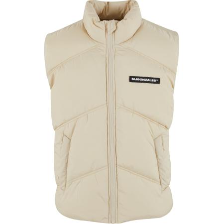 MJ Gonzales MJ Gonzales Bodywarmer ecru / zwart / wit