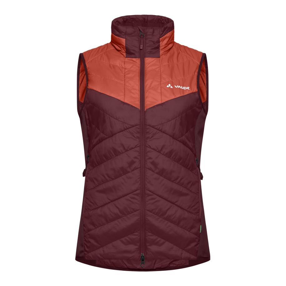 Vaude VAUDE Sportbodywarmer bourgogne / watermeloen rood -