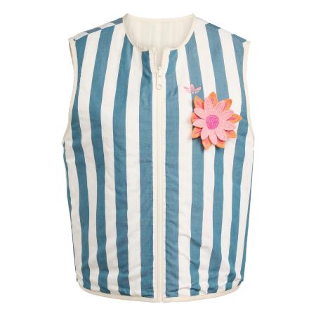 Adidas ADIDAS ORIGINALS Bodywarmer adidas Originals Summer Glow Reversible saffier / wit