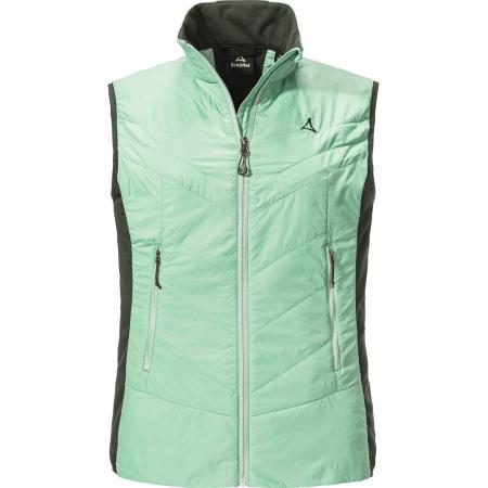 Schöffel Schöffel Sportbodywarmer Cascata mintgroen / donkergroen