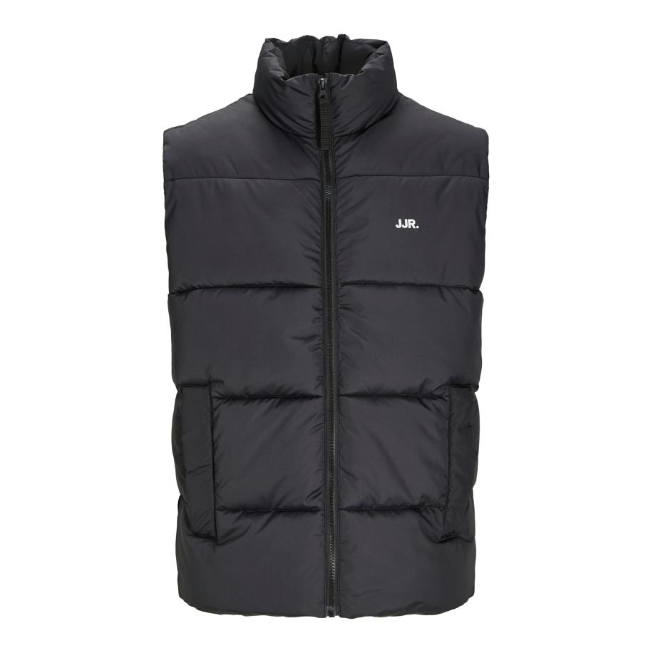 JJ Rebel JJ Rebel Bodywarmer zwart / wit -