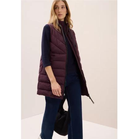 CECIL Lang gewatteerd vest