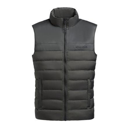 Khujo khujo Bodywarmer Owem donkergrijs / kaki