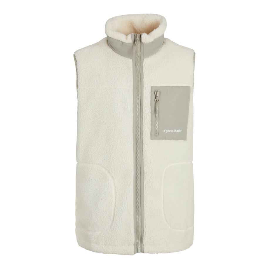 Jack & Jones JACK & JONES Bodywarmer JORVesterbro stone grey / offwhite -