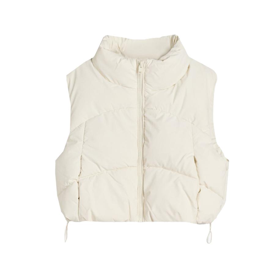 Bershka Bershka Bodywarmer wolwit -