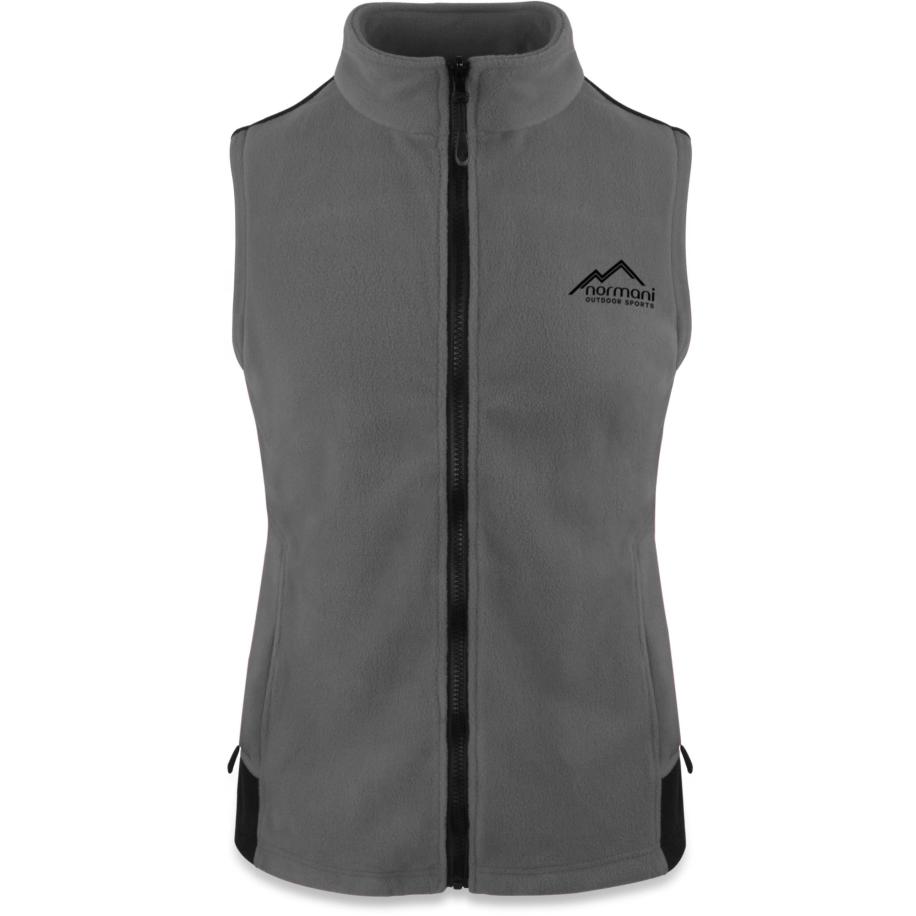 normani Sportbodywarmer Barrie grijs / zwart Grijs