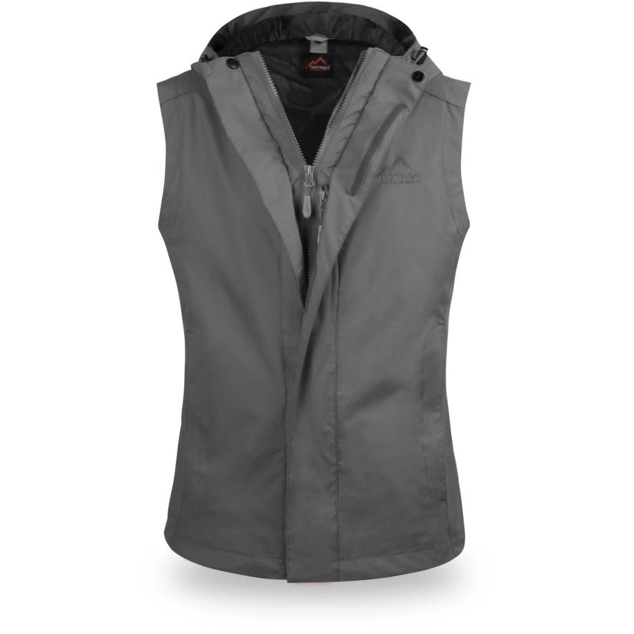 normani normani Sportbodywarmer Kolumbus grijs -