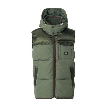 Scotch & Soda SCOTCH & SODA Bodywarmer donkerbruin / groen / donkergroen