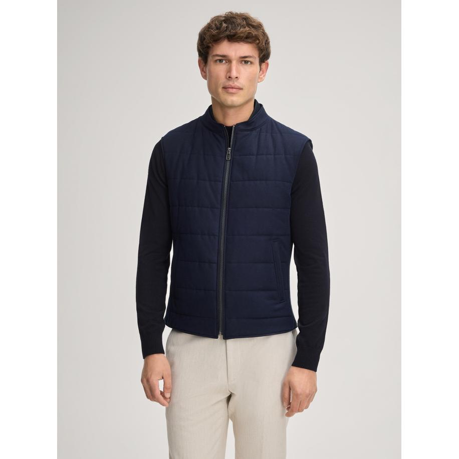 JOOP! JOOP! Bodywarmer Witro donkerblauw -