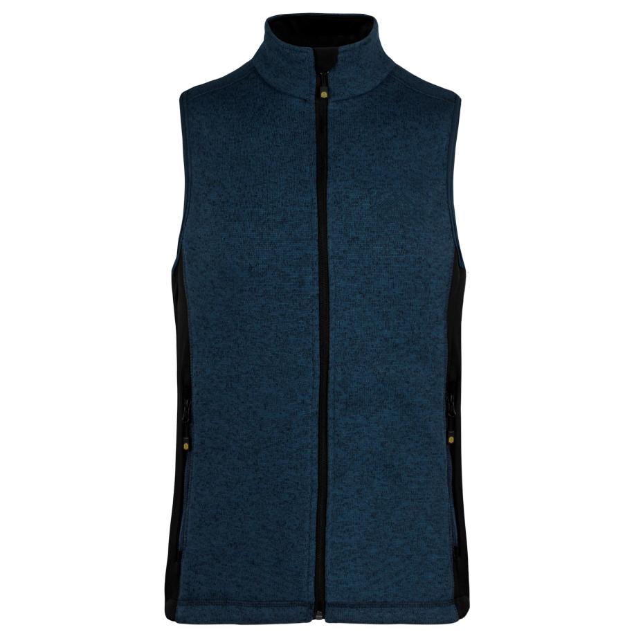 normani Sportbodywarmer Kashechewan navy / zwart Blauw