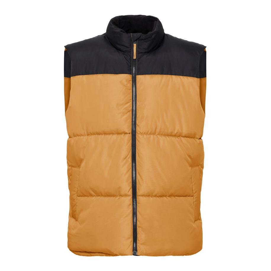 Blend BLEND Bodywarmer BHELWIN cappuccino / zwart -