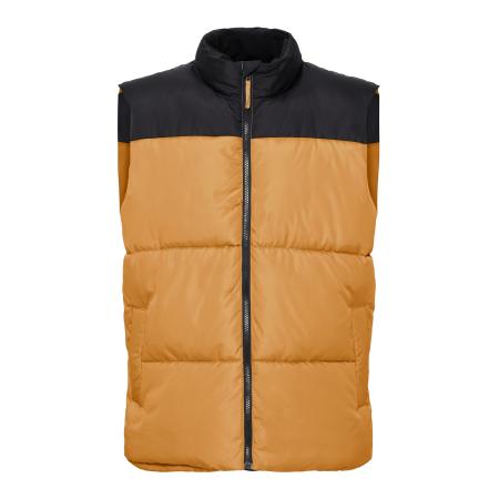 Blend BLEND Bodywarmer BHELWIN cappuccino / zwart
