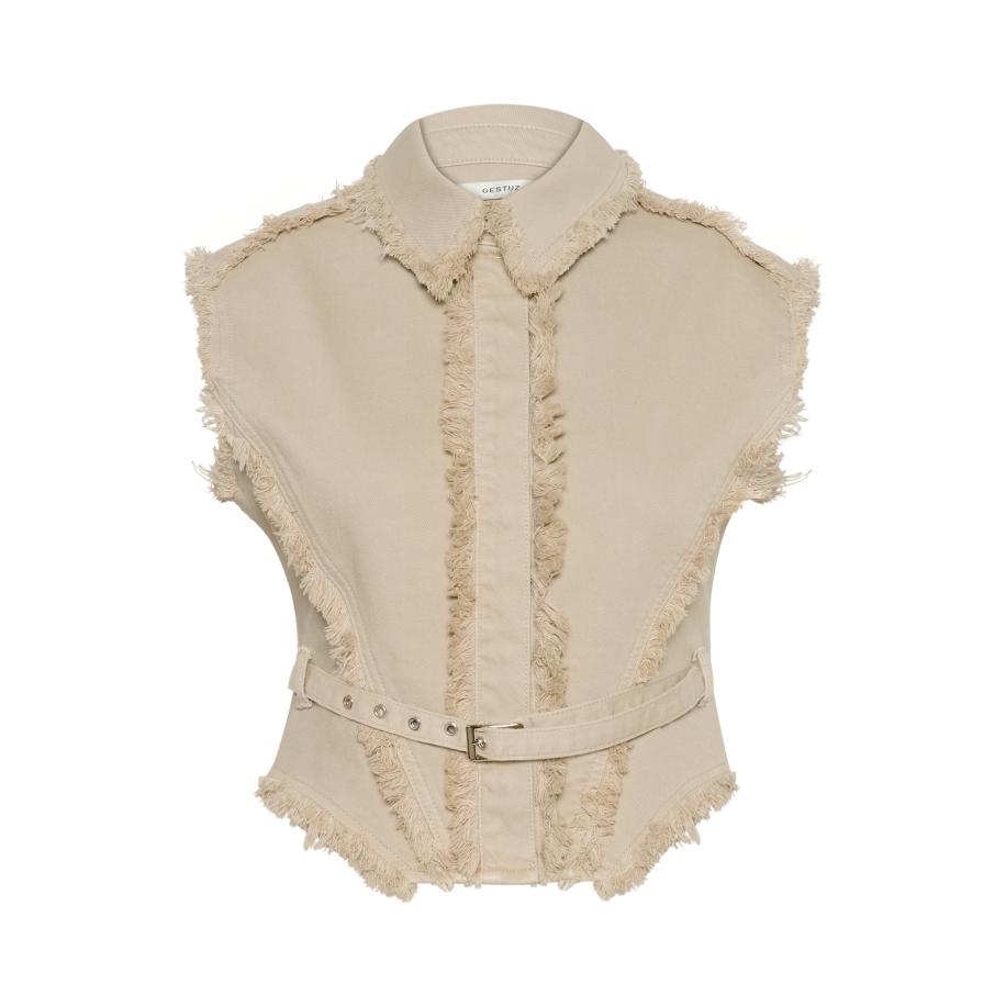 Gestuz Gestuz Bodywarmer Catia taupe -