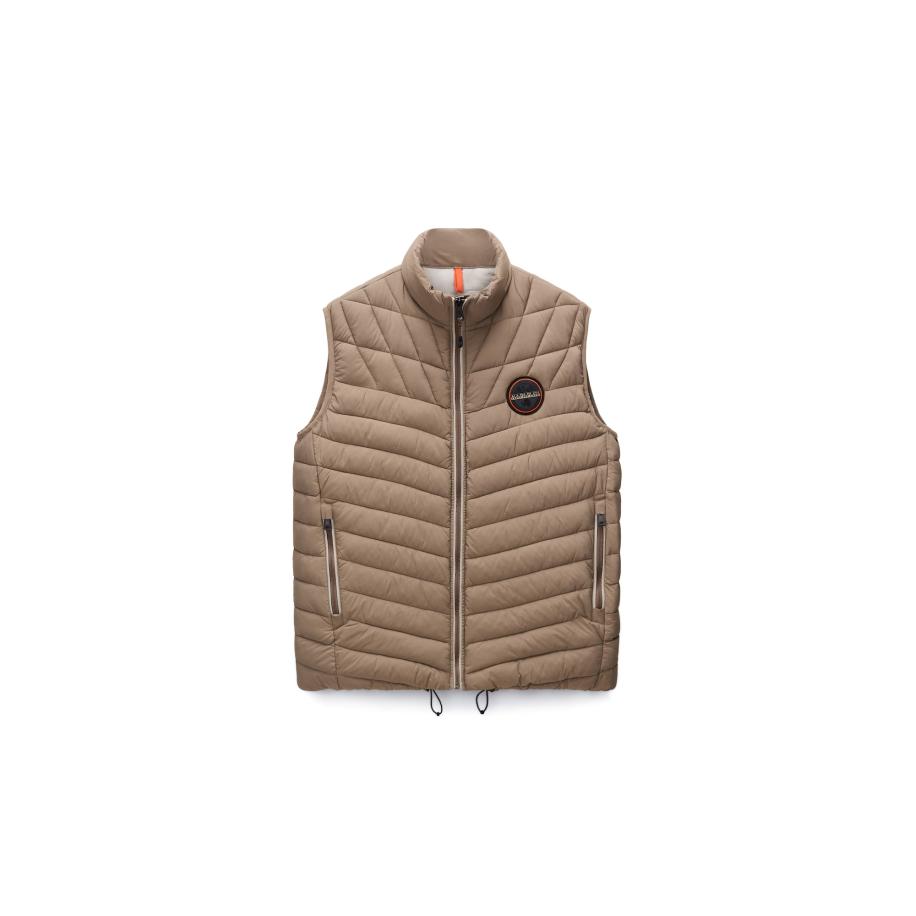 Napapijri NAPAPIJRI Bodywarmer A-LAPAZ donkerbeige -