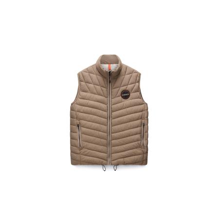 Napapijri NAPAPIJRI Bodywarmer A-LAPAZ donkerbeige