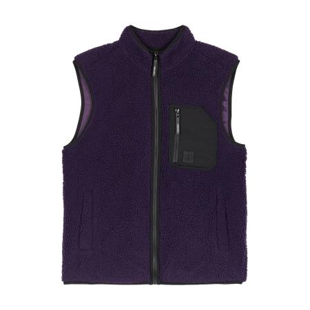 Volcom Volcom Bodywarmer Muzzer Fuzzar donkerlila / zwart