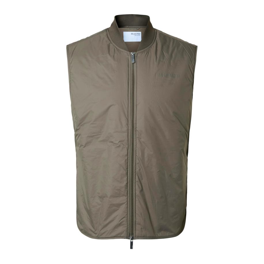Selected SELECTED Bodywarmer SLHTHOMAS grijs -